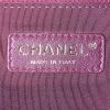 Chanel 2.55 handbag in purple quilted leather - Detail D4 thumbnail