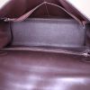 Hermes Kelly 32 cm handbag in brown ebene box leather - Detail D3 thumbnail