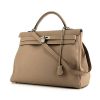 Hermes Kelly 40 cm handbag in tourterelle grey togo leather - 00pp thumbnail