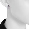 Chaumet Bee my Love earrings in white gold,  diamonds and precious stones - Detail D1 thumbnail