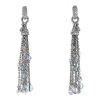 Chanel Joaillerie Pampilles pendants earrings in white gold,  diamonds and cultured pearls and in aquamarine - 00pp thumbnail