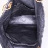 Borsa shopping Dior Dior Soft in pelle cannage nera - Detail D2 thumbnail