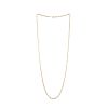 Cartier Grain d'Avoine 1980's long necklace in yellow gold and white gold - 360 thumbnail