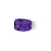 H. Stern Sunrise ring in white gold,  amethyst and diamond - 00pp thumbnail