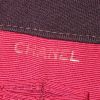Chanel Vintage handbag in brown quilted jersey - Detail D4 thumbnail