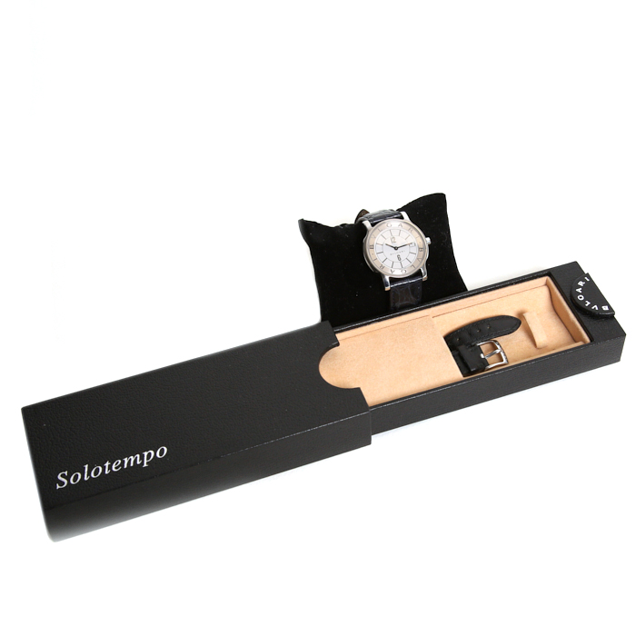 Montre Bulgari Solotempo en acier Ref :  ST35S Vers  2000