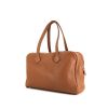 Hermes Victoria handbag in gold togo leather - 00pp thumbnail
