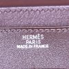 Portafogli Hermes Dogon - Pocket Hand in pelle Swift marrone - Detail D4 thumbnail