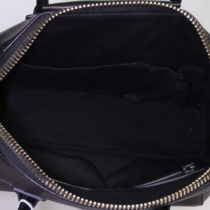 Borsa Givenchy Antigona modello piccolo in pelle nera - Detail D3
