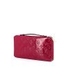 Bolsito de mano Louis Vuitton Organizer en charol Monogram rosa - 00pp thumbnail