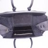 Celine Tie Bag handbag in black python and black leather - Detail D2 thumbnail