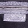 Givenchy Antigona large model bag worn on the shoulder or carried in the hand in grey grained leather - Detail D4 thumbnail