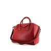 Givenchy Antigona medium model handbag in red leather - 00pp thumbnail