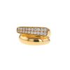 Fred Success large model ring in yellow gold and diamonds - 00pp thumbnail
