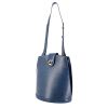 Bolso de mano Louis Vuitton Cluny en cuero Epi azul - 00pp thumbnail