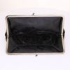 Pochette Chanel Camelia - Wallet in tessuto siglato nero a fiori - Detail D2 thumbnail