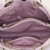 Shopping bag Dior Dior Soft modello piccolo in pelle rosa pallido cannage - Detail D2 thumbnail