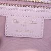 Shopping bag Dior Dior Soft modello piccolo in pelle rosa pallido cannage - Detail D3 thumbnail