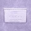 Gucci Dionysus shoulder bag in grey monogram canvas and black suede - Detail D4 thumbnail