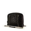 Bolso para llevar al hombro Chanel Grand Shopping en cuero acolchado negro - 00pp thumbnail