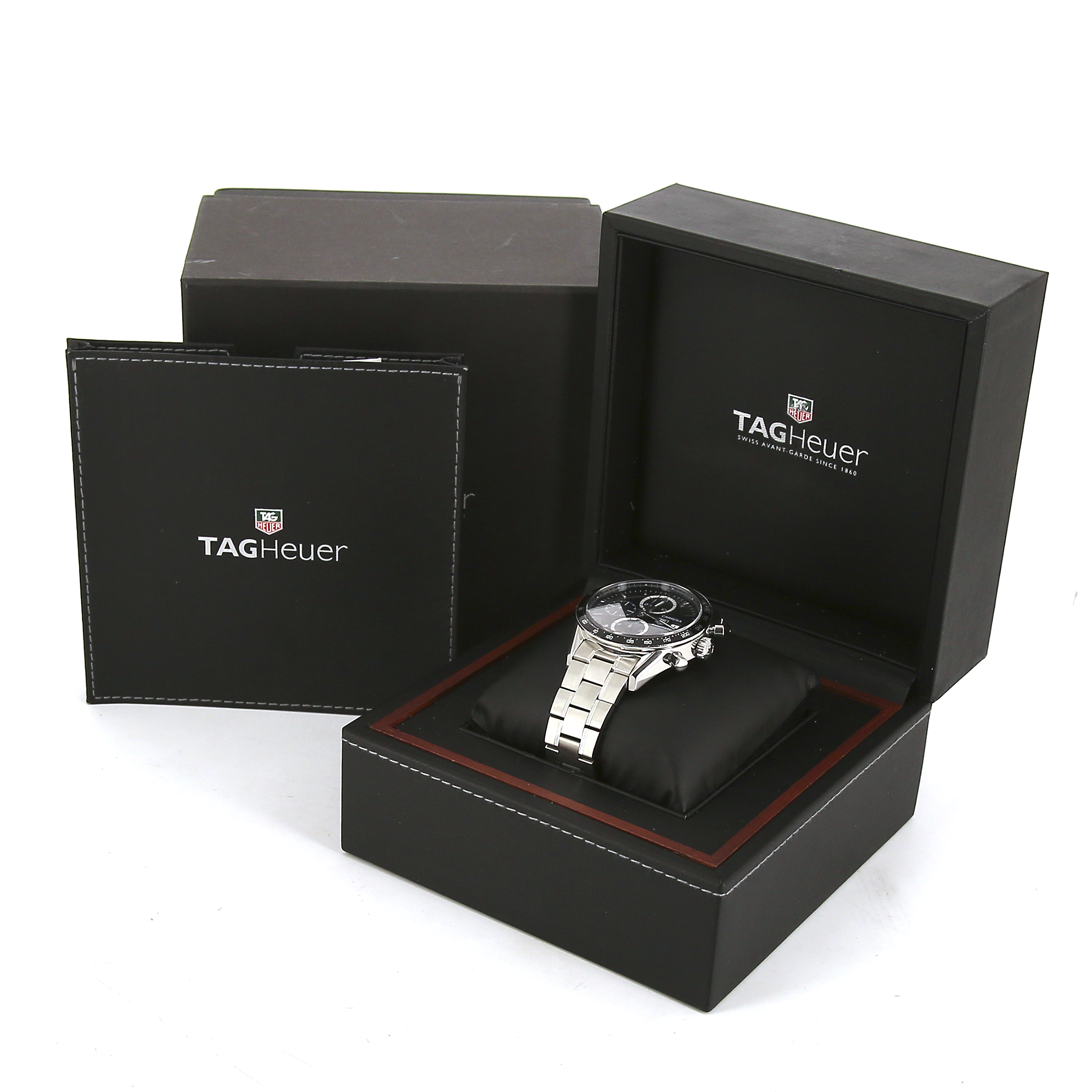 Reloj Tag Heuer Carrera de acero Ref :  CV2010-2 Circa  2008 - Detail D3