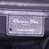 Dior Granville large model shopping bag in black leather - Detail D4 thumbnail