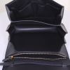 Celine Classic Box medium model handbag in anthracite grey grained leather - Detail D2 thumbnail