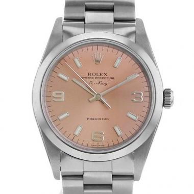 Montre Rolex Air King en acier Ref :  14000 Vers  1998