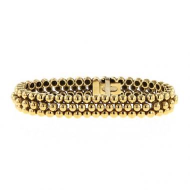 Brazalete Boucheron Grains de Raisins en oro amarillo