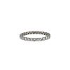 Wedding ring in white gold and diamonds - 00pp thumbnail