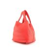 Hermes Picotin medium model handbag in pink Jaipur leather taurillon clémence - 00pp thumbnail
