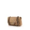 Bolso de mano Chanel Timeless en charol acolchado beige - 00pp thumbnail