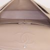 Chanel Timeless handbag in beige patent quilted leather - Detail D3 thumbnail