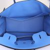 Hermes Birkin 35 cm handbag in Zanzibar Blue epsom leather - Detail D2 thumbnail