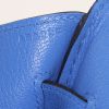 Bolso de mano Hermes Birkin 35 cm en cuero epsom azul Zanzíbar - Detail D4 thumbnail