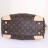 Louis Vuitton Ségur handbag in brown monogram canvas and natural leather - Detail D5 thumbnail