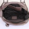 Prada Bowling handbag in brown shading leather - Detail D2 thumbnail