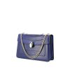 Bulgari handbag in blue leather - 00pp thumbnail