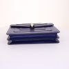 Bulgari handbag in blue leather - Detail D5 thumbnail
