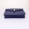 Bulgari handbag in blue leather - Detail D5 thumbnail