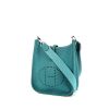 Hermès Mini Evelyne handbag in blue togo leather - 00pp thumbnail