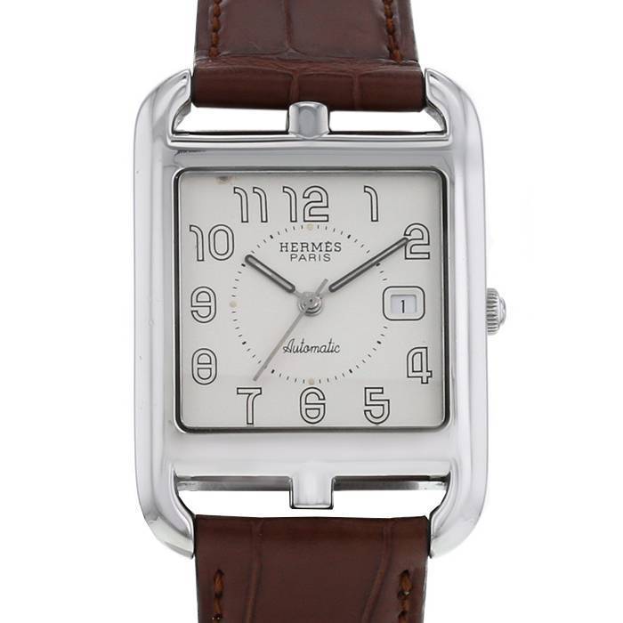 Orologio Hermes Cape Cod in acciaio Ref :  CC1.710 Circa  2010