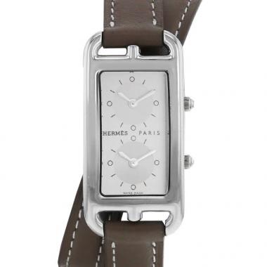 Orologio Hermes Cape Cod in acciaio Ref :  CC3-210 Circa  2003