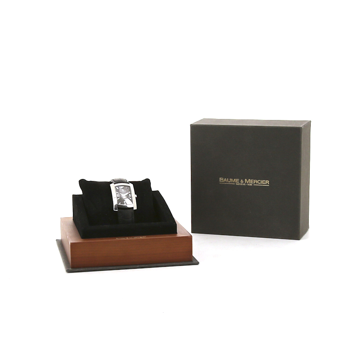 Baume & Mercier Hampton watch in stainless steel Circa  2000