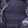Balenciaga Work handbag in black foal and black leather - Detail D2 thumbnail