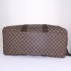 Louis Vuitton Weekender Beaubourg travel bag in brown damier canvas and brown - Detail D4 thumbnail