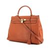 Hermes Kelly 35 cm handbag in fawn togo leather - 00pp thumbnail