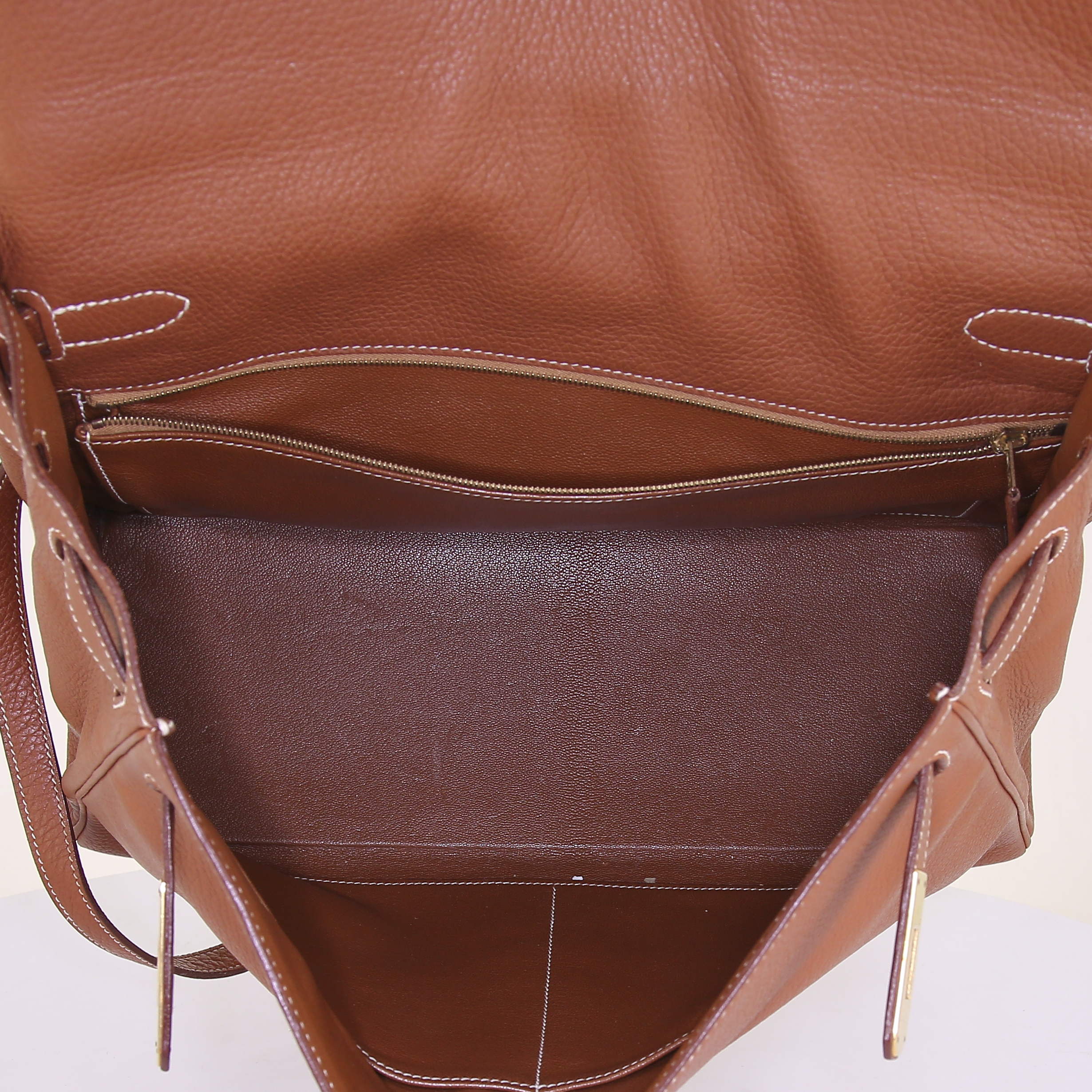 Borsa Hermes Kelly 35 cm in pelle togo - Detail D3