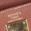 Sac à main Hermes Kelly 35 cm en cuir togo fauve - Detail D4 thumbnail