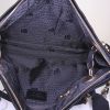 Lanvin Amalia handbag in black canvas and leather - Detail D3 thumbnail